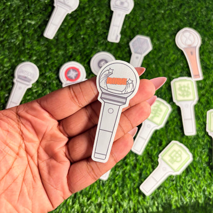 RIIZE Lightstick Single Sticker || Waterproof, Matte, Vinyl || Gifts for Kpop Fans