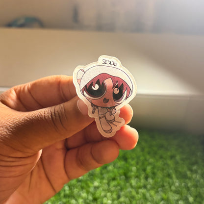 P1Harmony 'Unique' Handmade Pin || Powerpuff Girl Inspired Shrink Dink Pin
