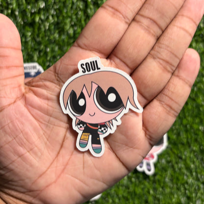 P1Harmony Waterproof Sticker Pack || Powerpuff Girl Design (EX Version)