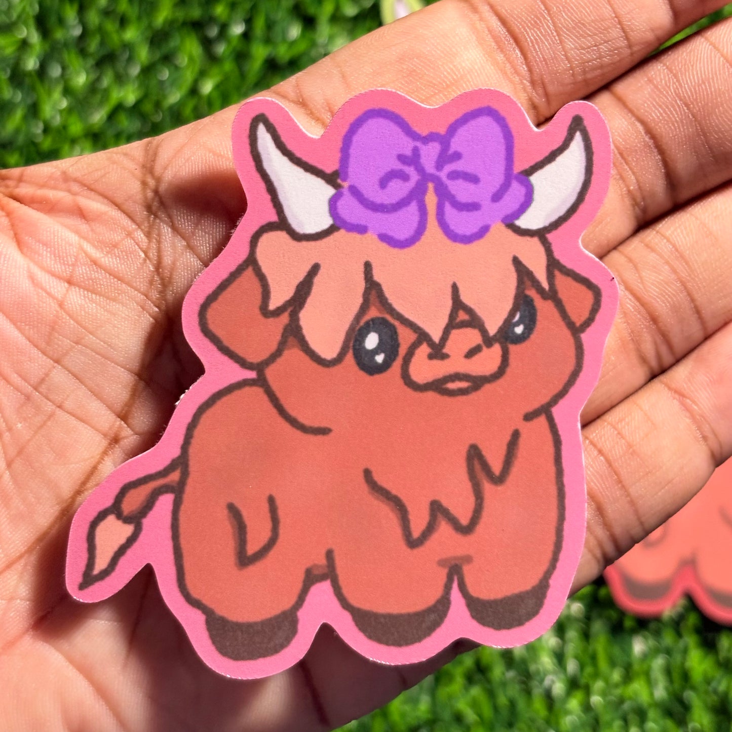 Highland Cow Sticker Bundle!