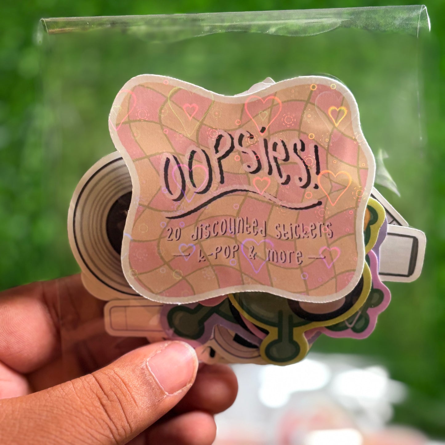 'Oopsies!' Random Sticker Baggie || 20 Random Imperfect/Extra Stickers || K-Pop and More