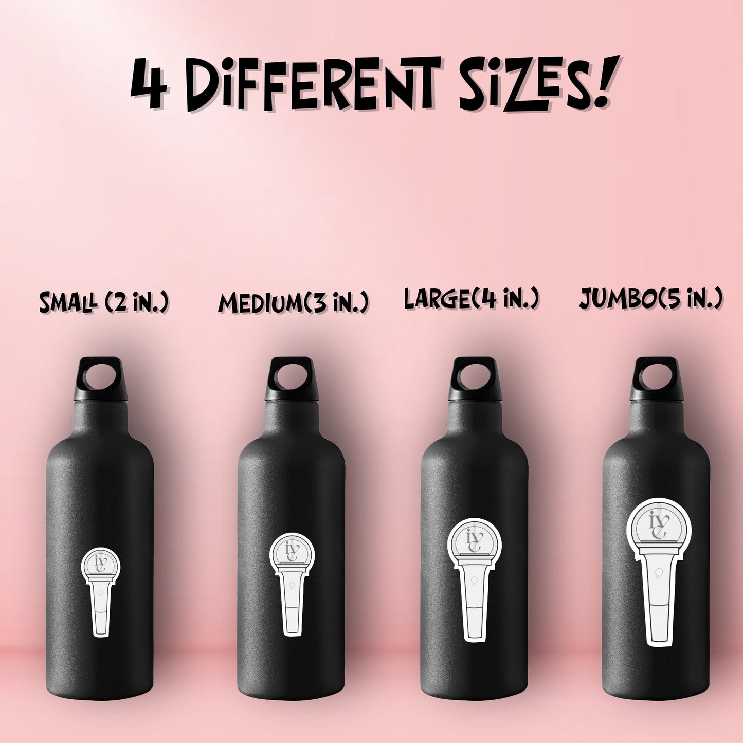 IVE Lightstick Single Sticker || Waterproof, Matte, Vinyl || Gifts for Kpop Fans