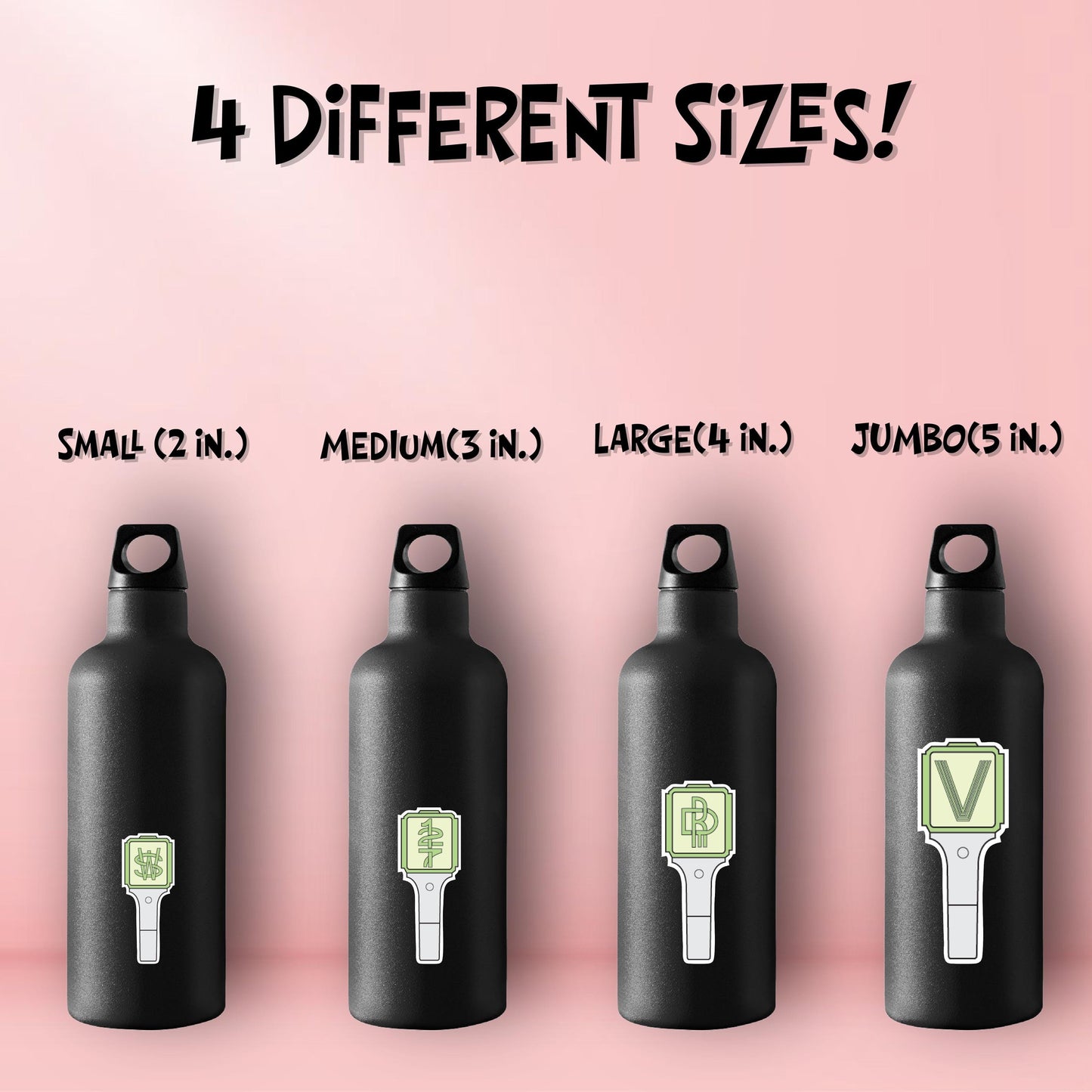 NCT Lightstick Single Sticker || Waterproof, Matte, Vinyl || Gifts for Kpop Fans