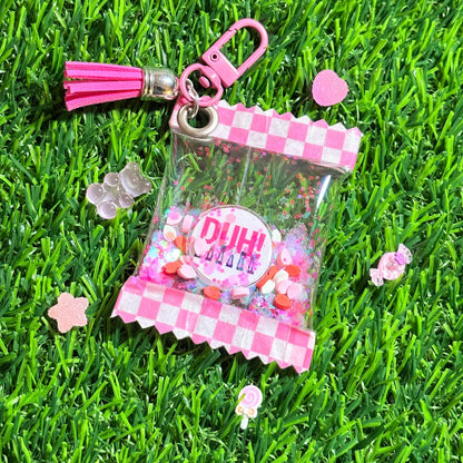 DUH! Candy Bag Shaker Keychain || P1Harmony Inspired Handmade Keychain ~ Gifts For Kpop Fans
