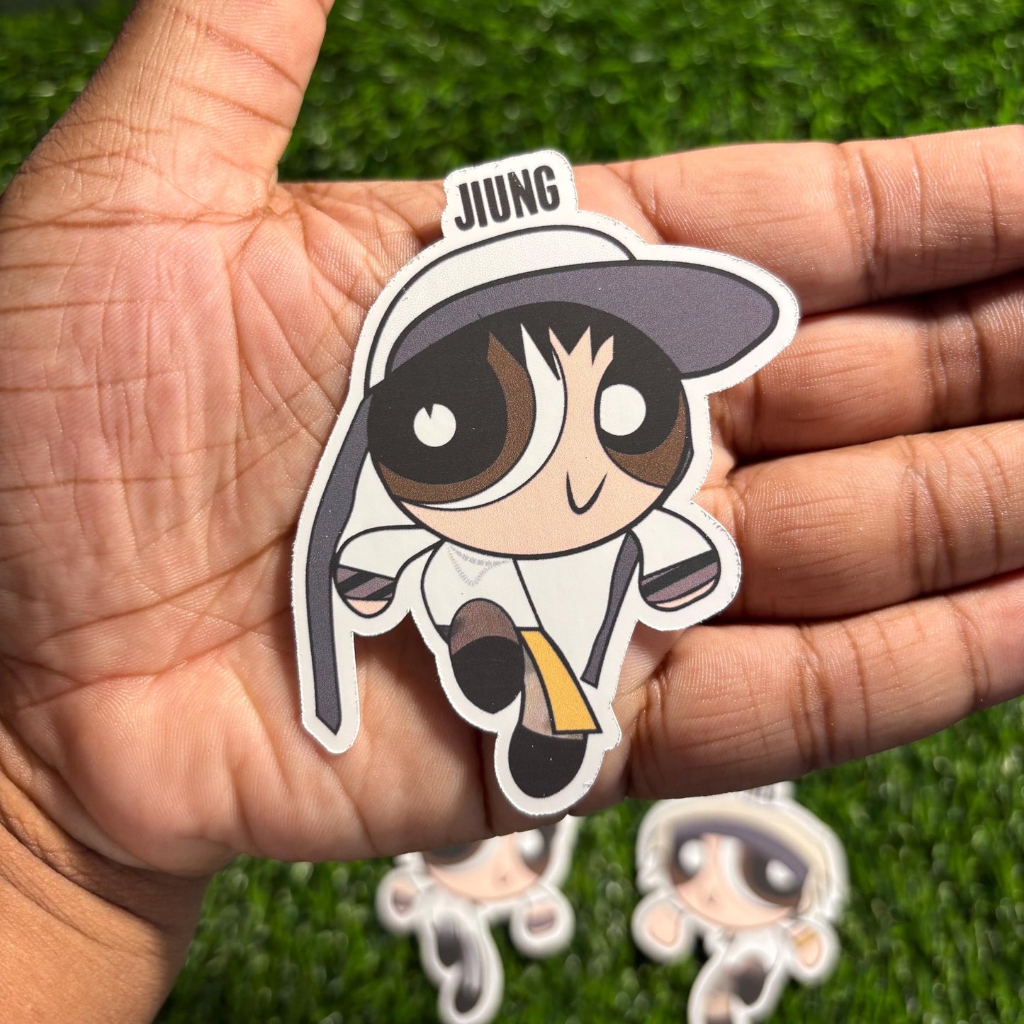 P1Harmony Waterproof Stickers || Powerpuff Girl Design (DUH! Version)