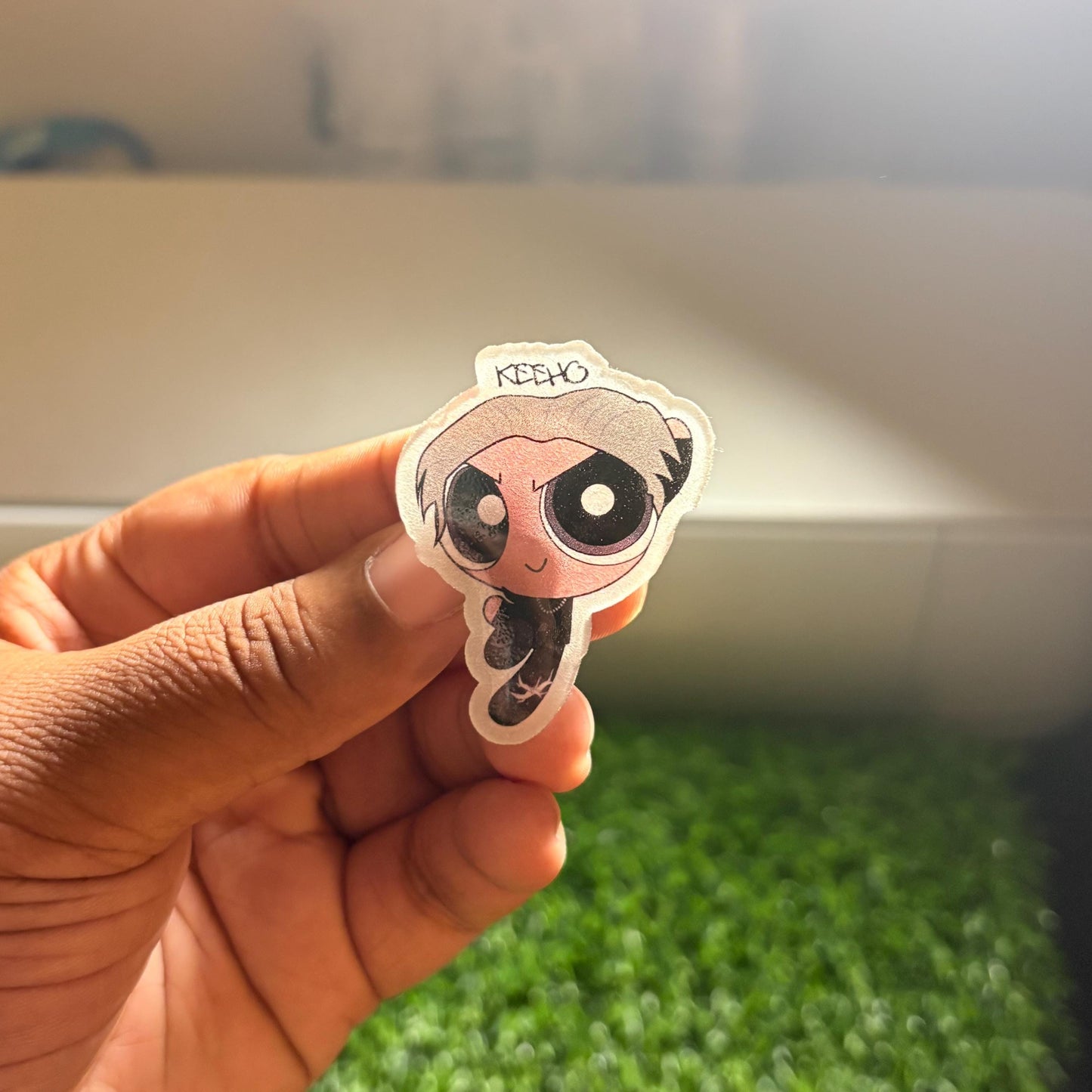 P1Harmony 'Unique' Handmade Pin || Powerpuff Girl Inspired Shrink Dink Pin