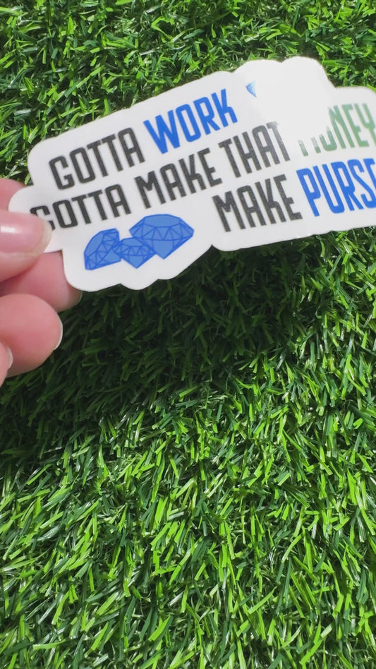 ATEEZ 'Work' Lyric Sticker || Subtle K-Pop Stickers for Fans