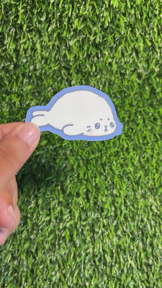 Seal Sticker || Doodle Art || Vinyl Waterproof Sticker