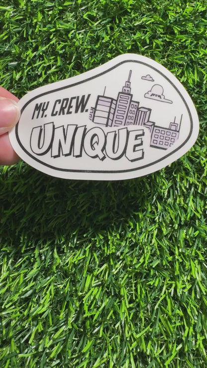 P1Harmony 'UNIQUE' Lyric Sticker || Subtle K-Pop Stickers for Fans